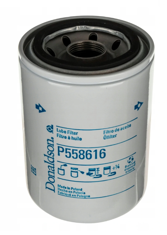 P558616 Filtro De Aceite Motor Enroscable Tipo Sellado Marca Donaldson