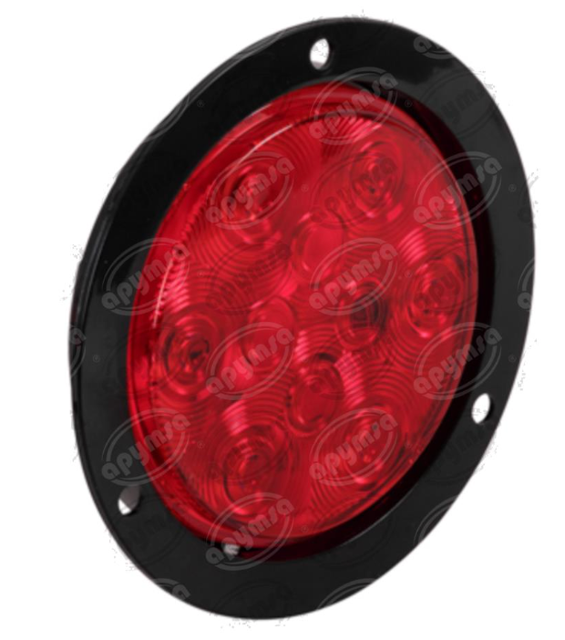 2975234 Plafon Leds 4" Rojo 24 Volts