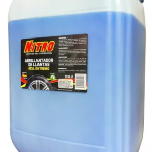 Porron Abrillantador De Llantas Azul