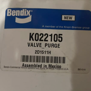 K022105 Valvula De Purga Para Secador Bendix