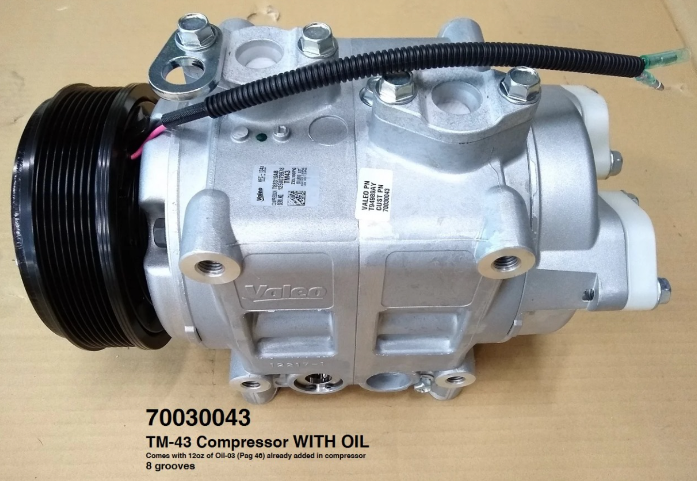 TM-43 Compresor De Aire 24v Valeo