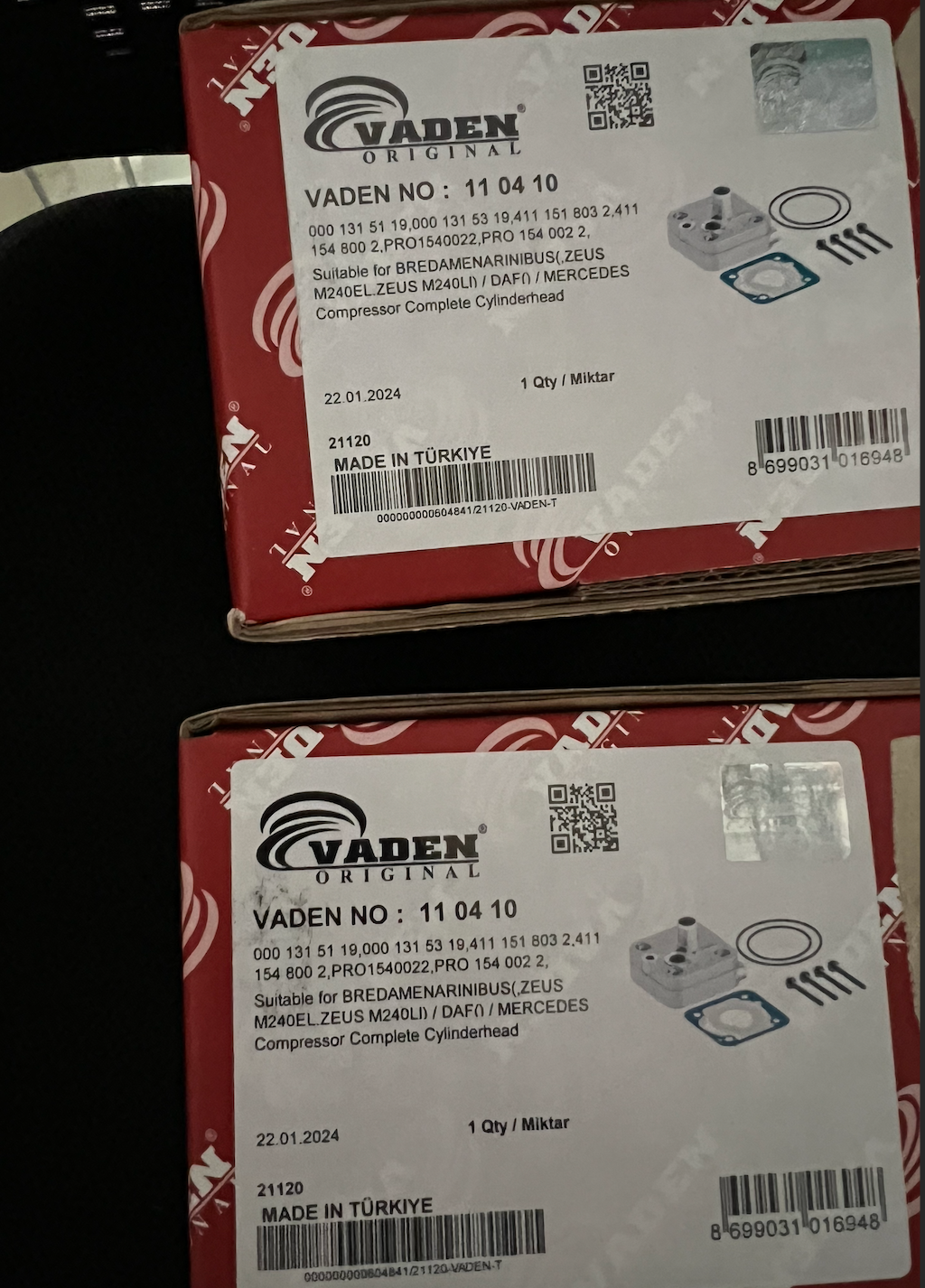 110410 Cabeza De Compresor Motor 904 Marca Vaden