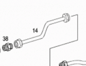 A3684204726 Tubería Para Aire Torino Oh