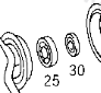 N000625006205 Cojinete De Bolas Eje Ventilador