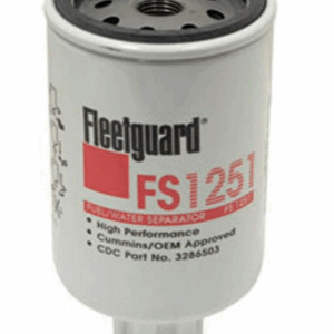 Fs1251 Filtro De Combustible Separador De Agua Marca Fleetguard