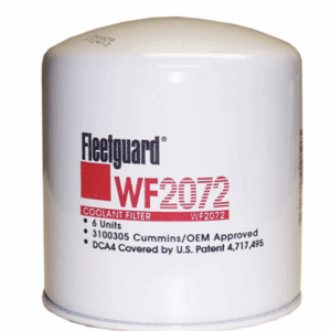 Wf2072 Filtro Refrigerante Anticongelante P/agua Tipo Sellado Marca Fleetguard