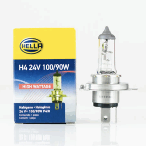 Foco Halogeno H4 Transparente 24v