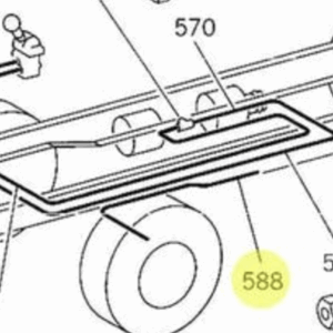 A0009874927 Tubo Plástico Para Sistema De Aire